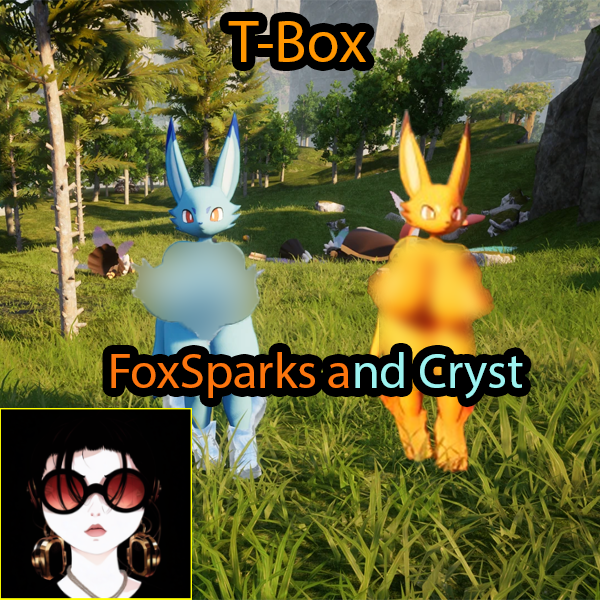 Sexy FoxSparks and Cryst (SFW) by T-box