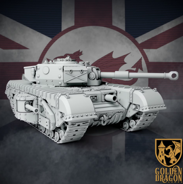 MARCHER Empires At War: (BRE) Mk.VII Gawain Heavy Infantry Tank
