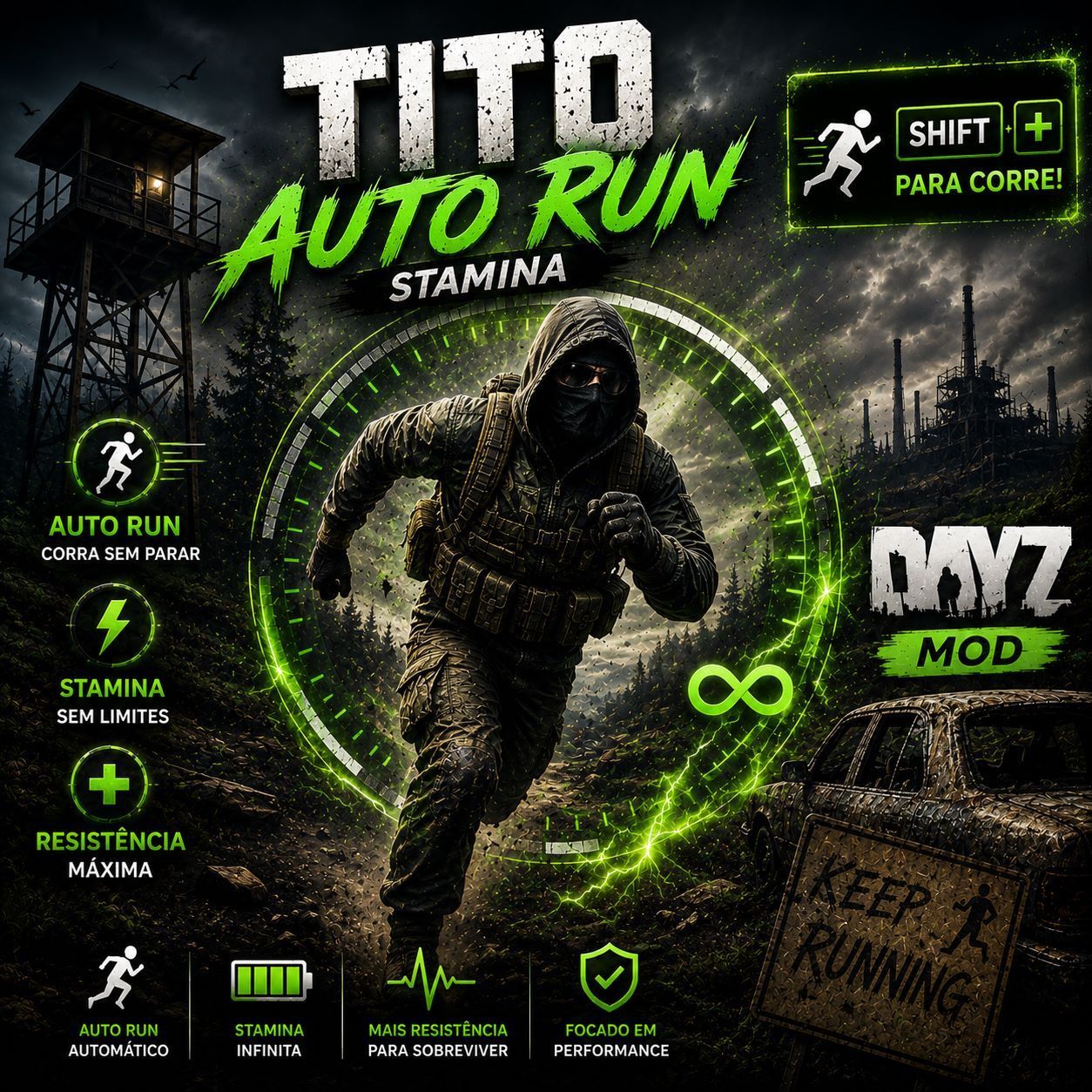 TITO Auto Run  Stamina