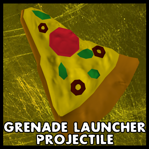 Clay Pizza for Grenade Launcher Projectile
