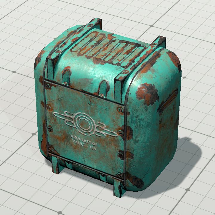 metal crate