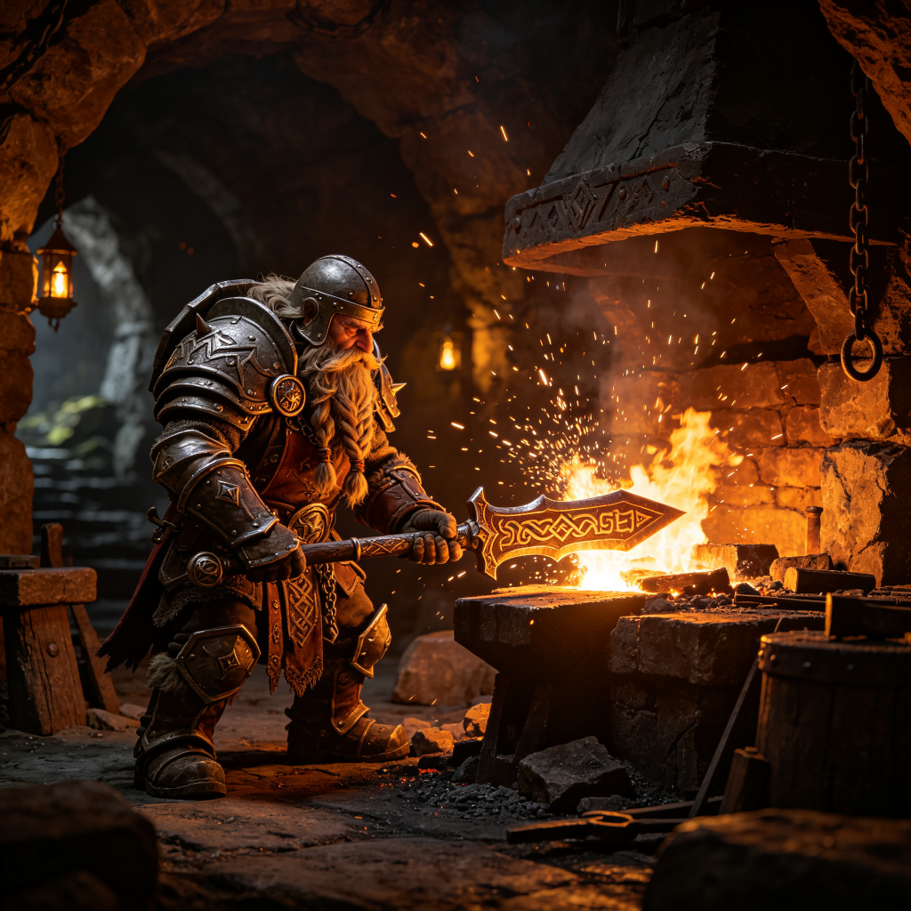 矮人符文铁匠 / Dwarf Runesmith
