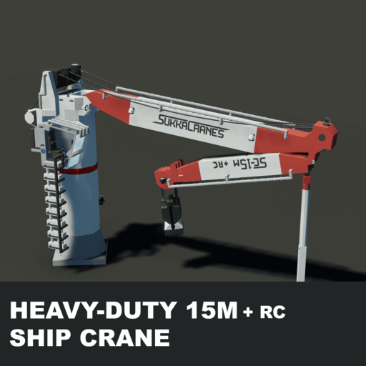 Heavy 15M Ship Crane