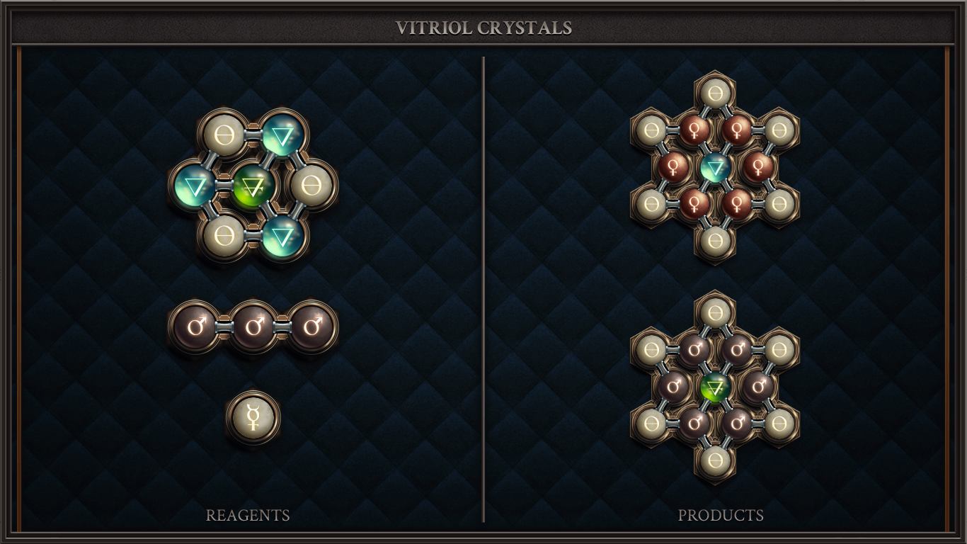 VITRIOL CRYSTALS