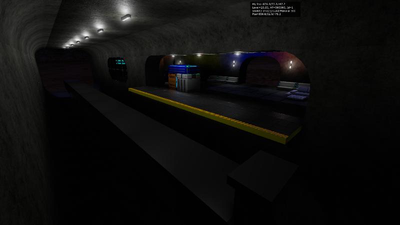 Underground Monorail Station Starter