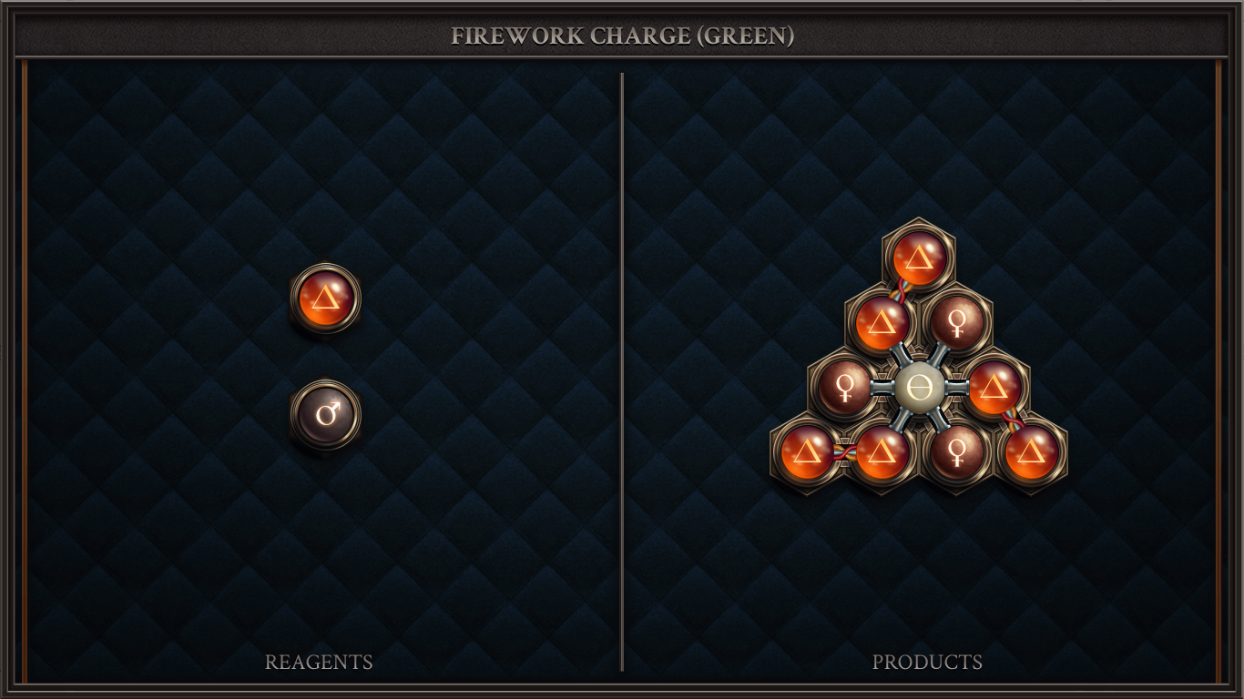 FIREWORK CHARGE (GREEN)