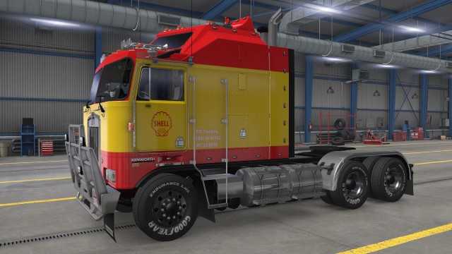 Kenworth K-100 Shell Oil Paint Skin