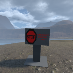 UPR - Sign 2 - Authorised Personel Only
