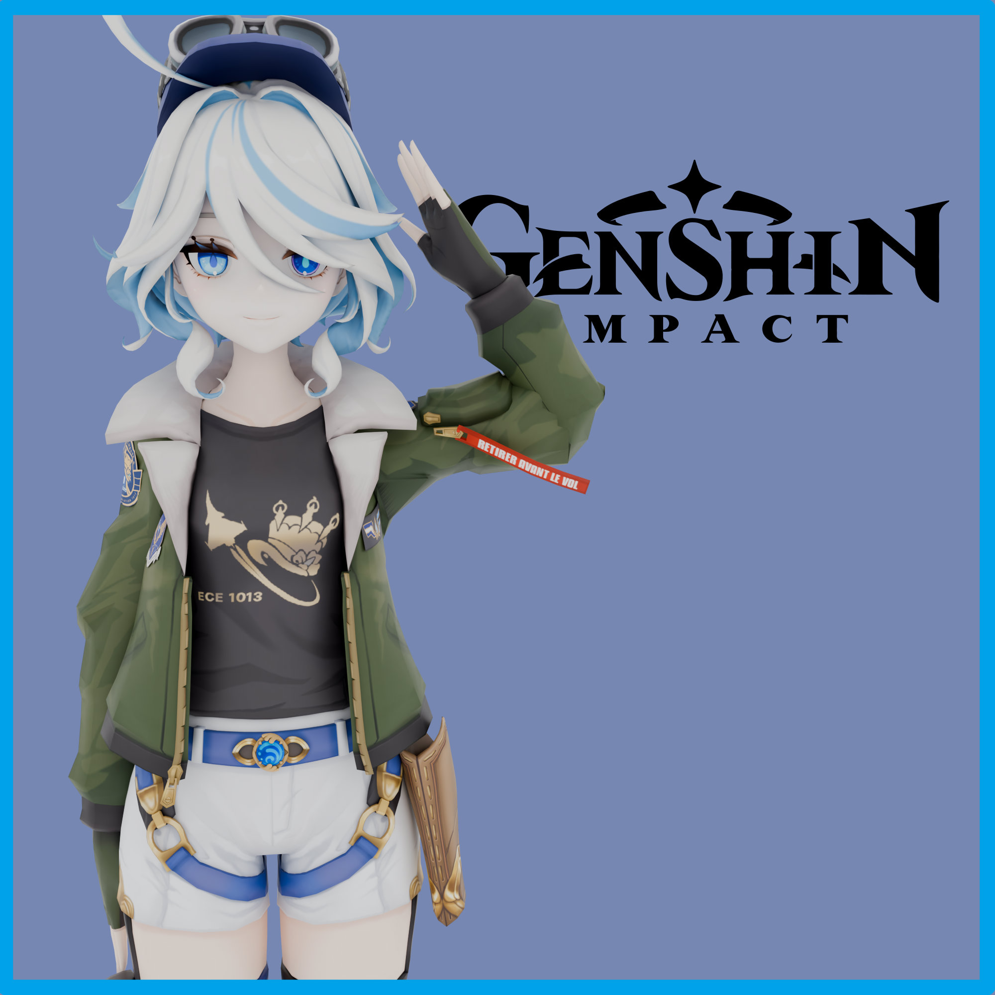 Genshin Impact - Furina de Fontaine - The Flying Fontainese (PM & NPCs)