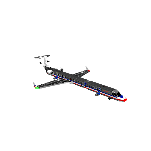 CRJ-900 American Airlines (Retro) (USA) V2