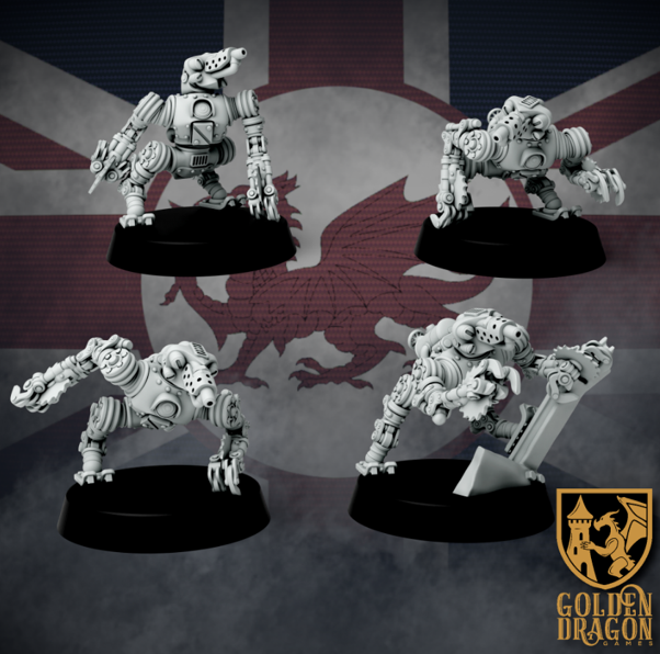 MARCHER Empires At War: (BRE) Automaton Support Elements