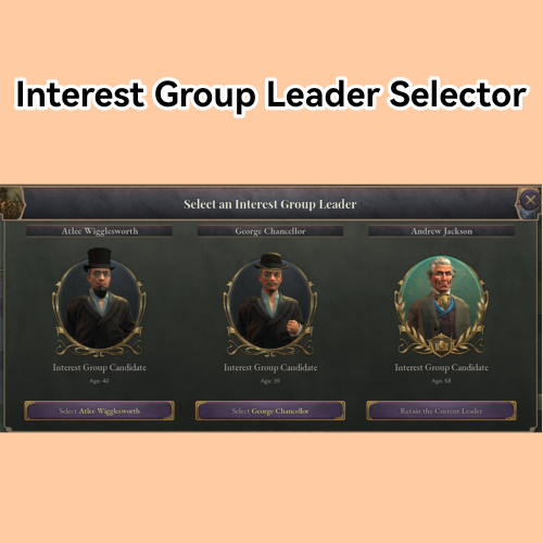 Interest Group Leader Selector