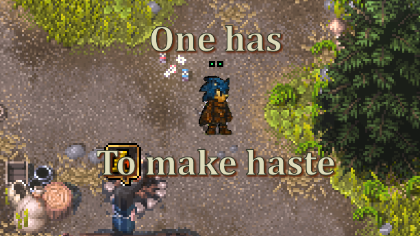 Move speed boost in town
