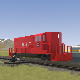 MKT EMD GP7 Locomotive (Remaster)