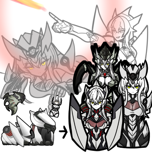 Mechanoid commandar Retexture