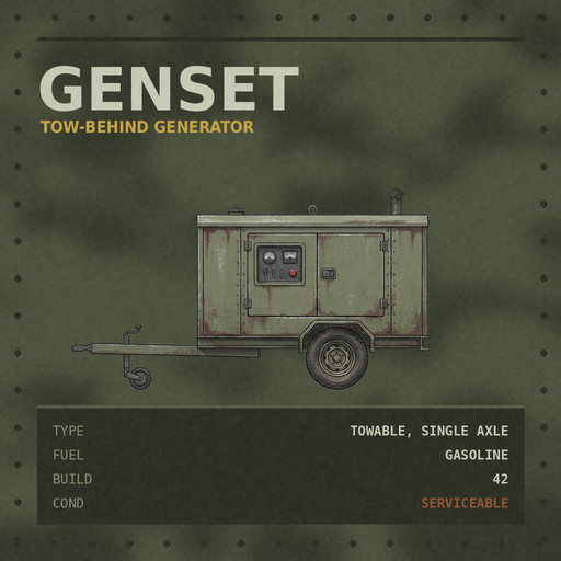 Genset - Towable Generator