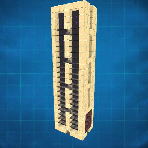 Dual 4 floor elevator (plus lobby) (Currently broken due to a capture bug)