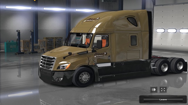 Bison Transport Skin for the 2018 Freightliner Cascadia