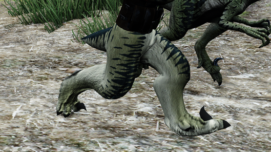 Raptorman Legs