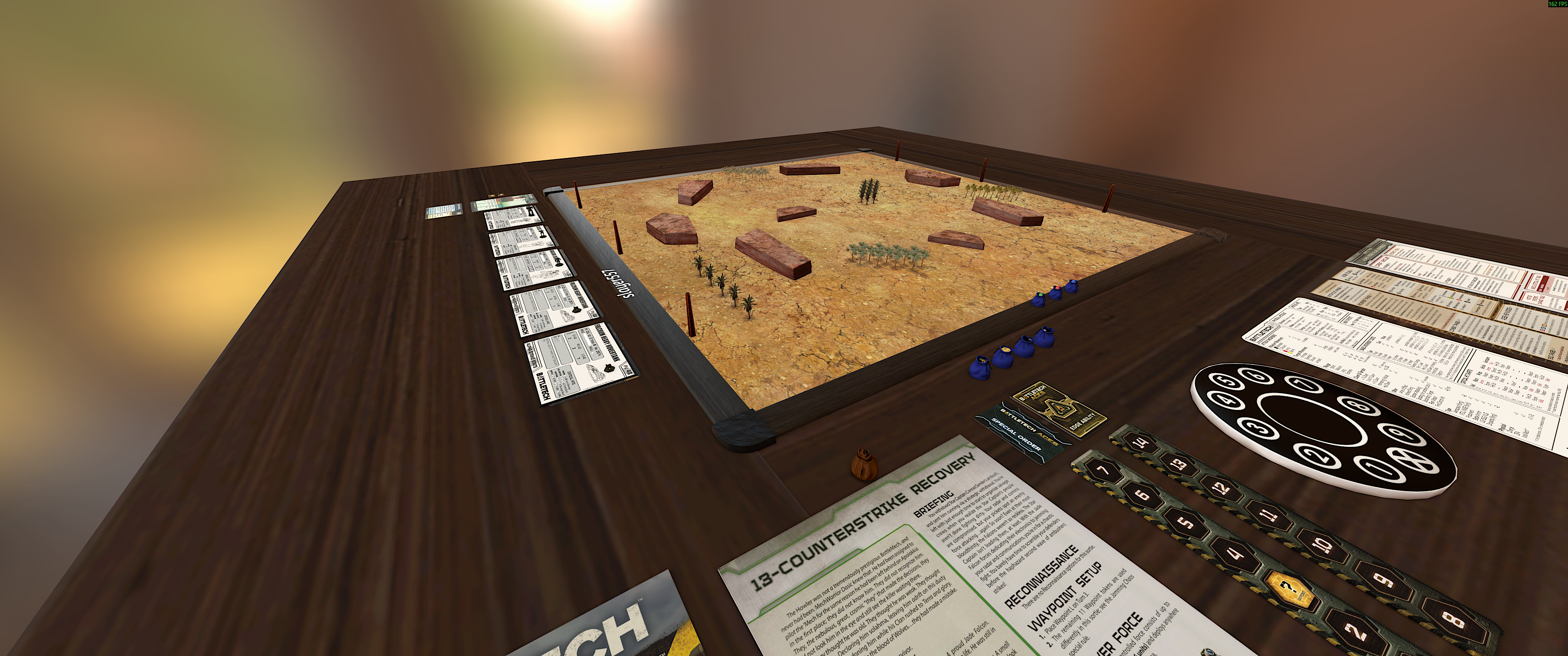 Battletech Aces Scouring Sands Campaign: Scenario 13 - Counterstrike Recovery