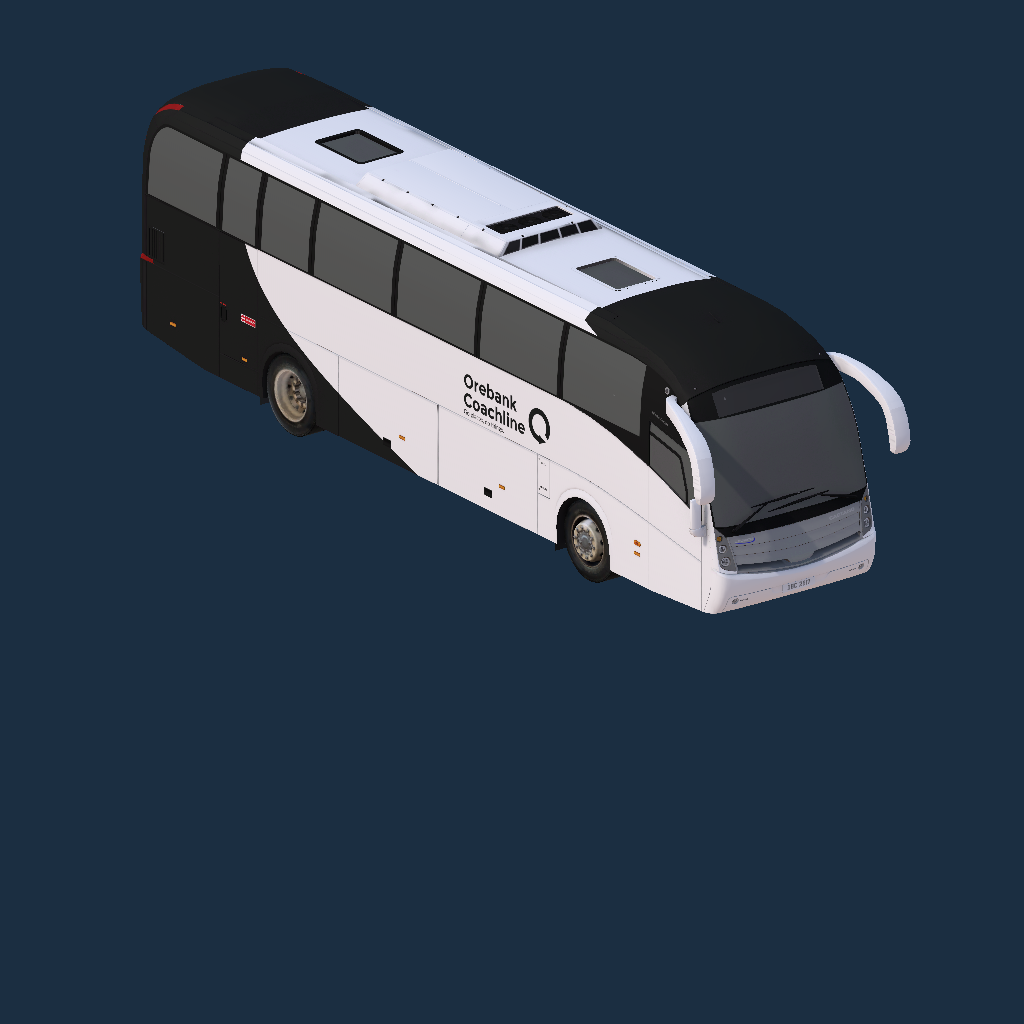 Levante B9R (2+2) Orebank Coaches - Coachline Livery