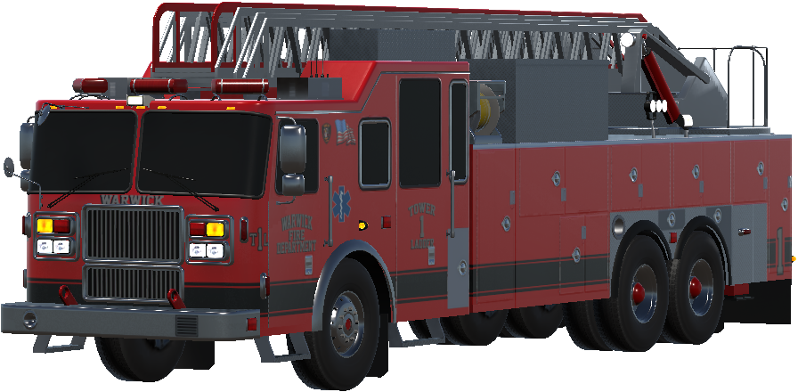 Warwick RI, Tower Ladder 1