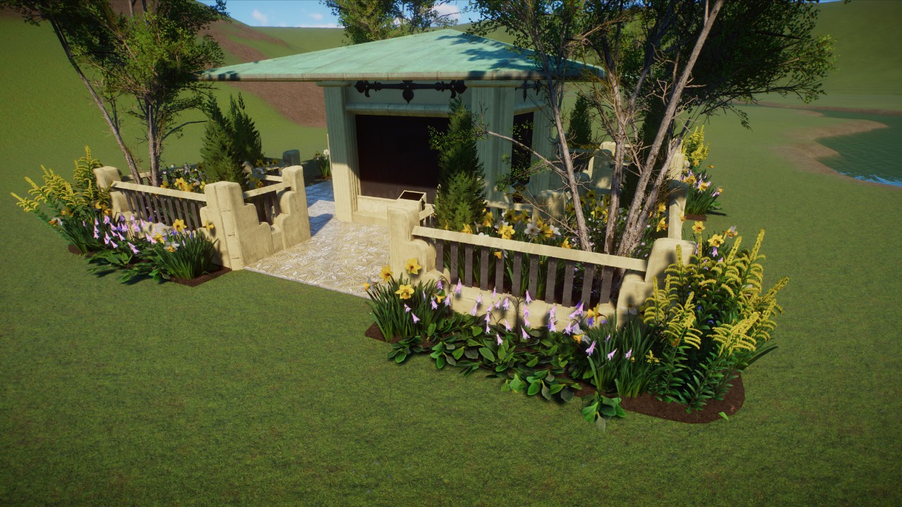Cottage Glen exhibit Single