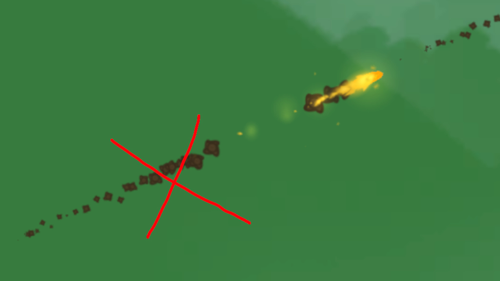Replace Fireball Cannon Trail