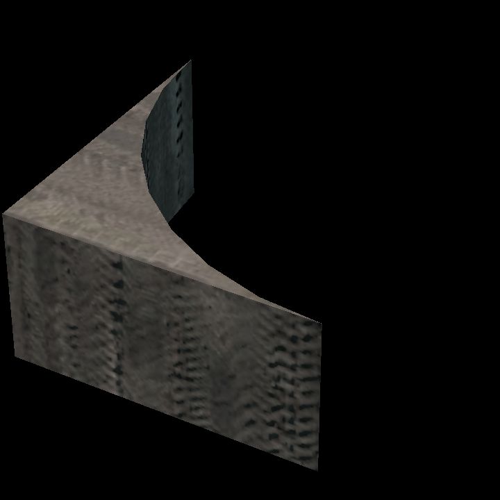 Sewer liquid block corners B 4x4