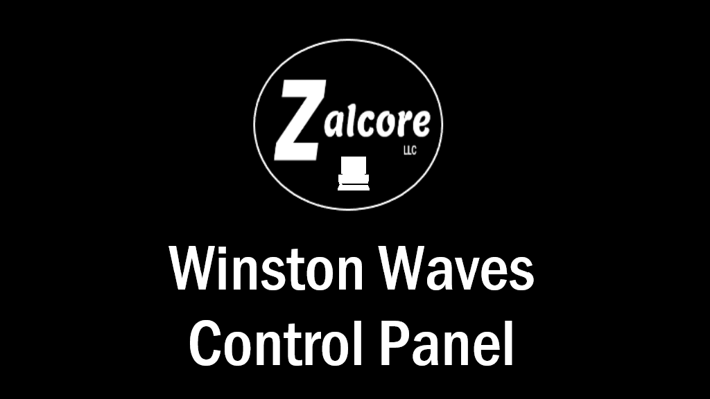 Zalcore Winston Waves Control Panel