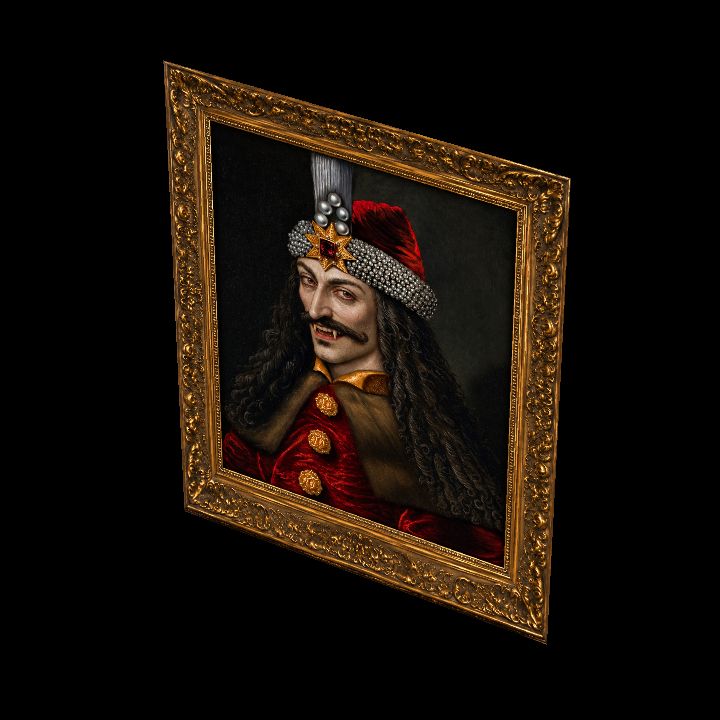 Painting, Vlad III: Blatant Vampire {2D}