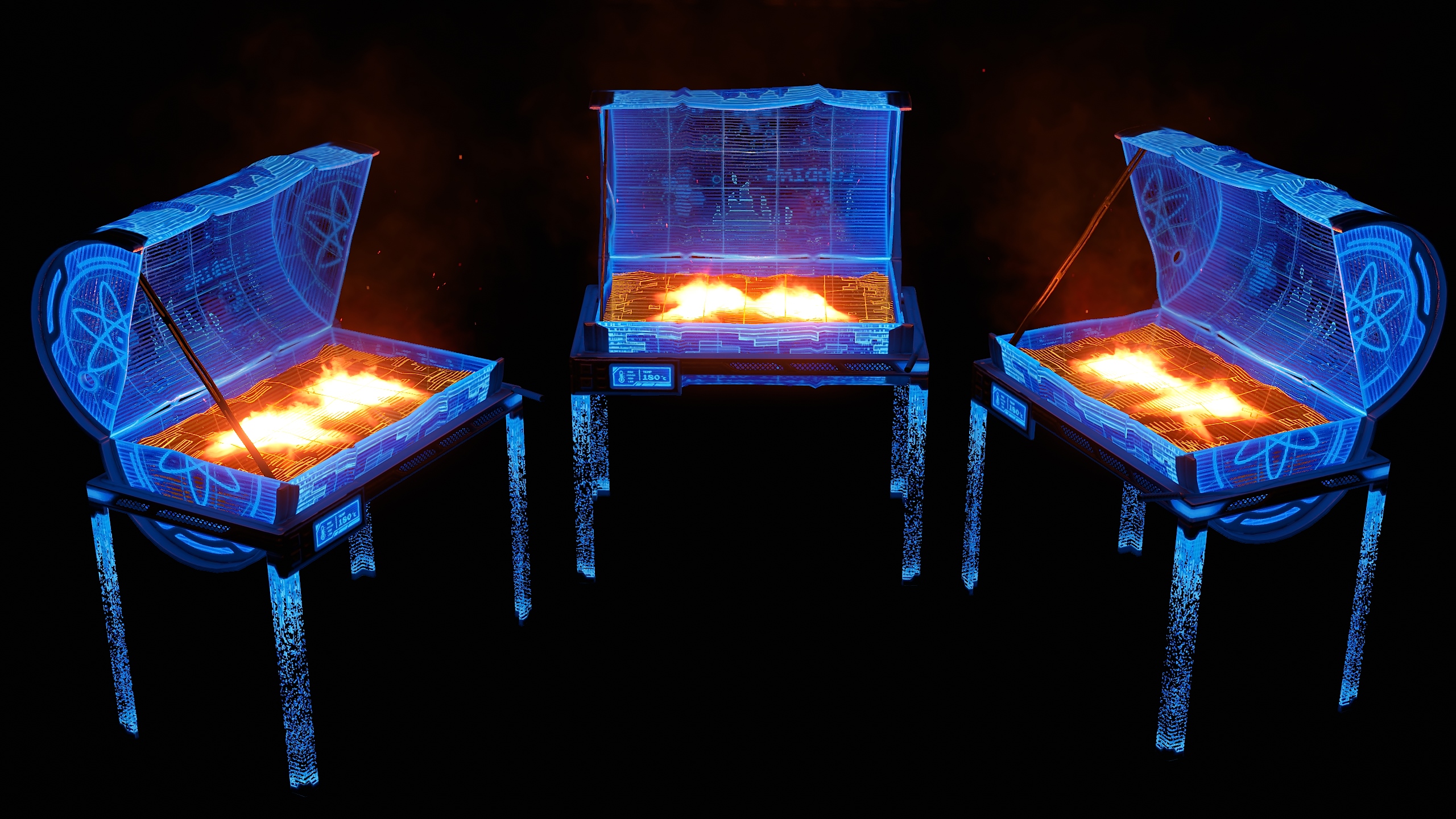 Hologram BBQ thumbnail 6