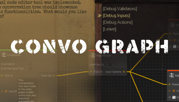 ConvoGraph - Dialogue Tree System for HPL3