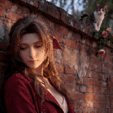 红墙早 Final Fantasy VII  Aerith 爱丽丝红墙 电脑动态壁纸 4K 120HZ preview