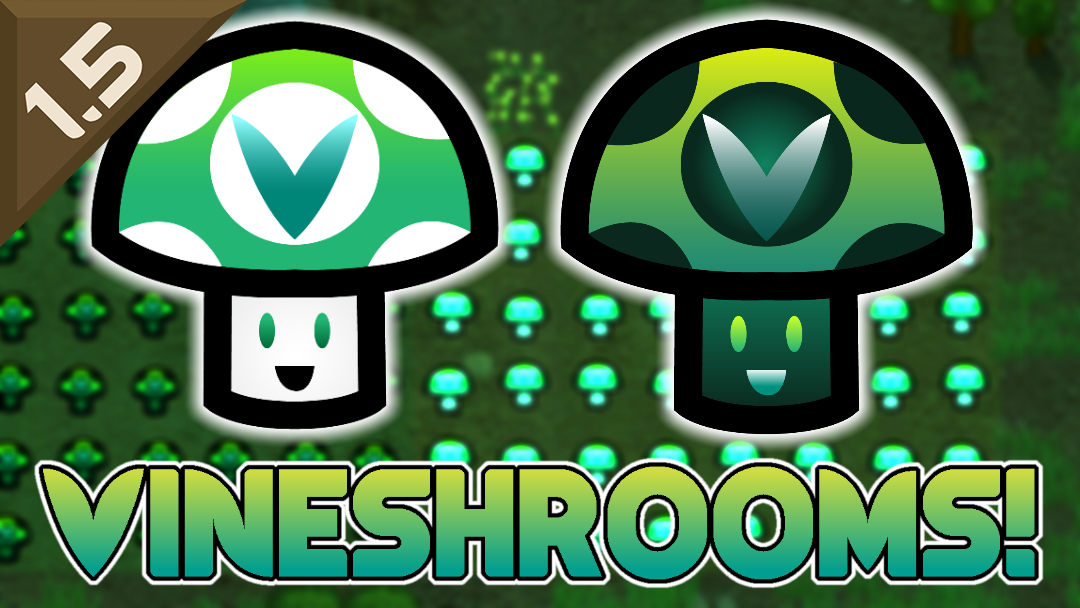 Vineshrooms - Vinesauce (Continued) mod preview for RimWorld