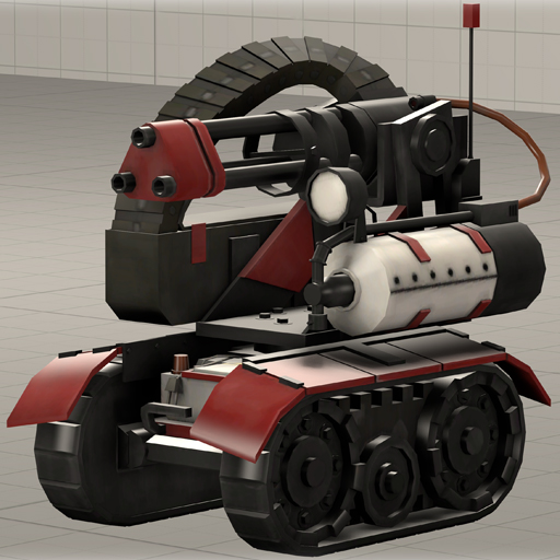 Team Fortress 2 Enhanced Mobile Sentry Gun (Prop)