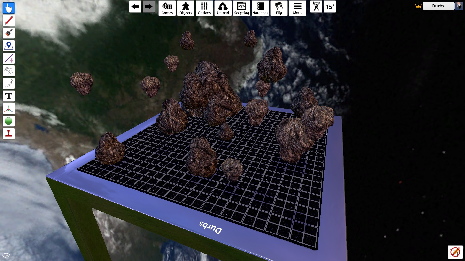 D&D Asteroid Field
