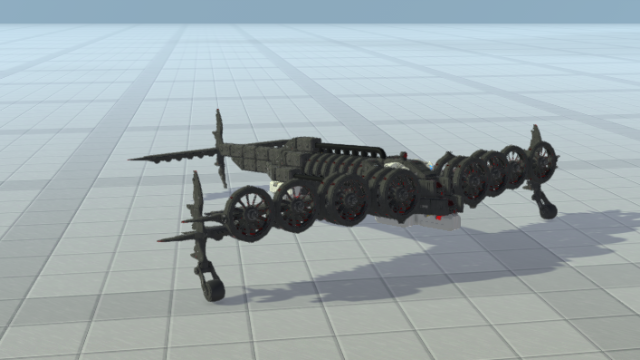  HawkEye Omega Bomber Plane