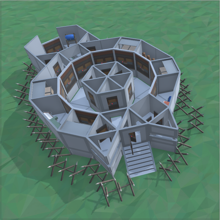 solo/duo/triple base with dock