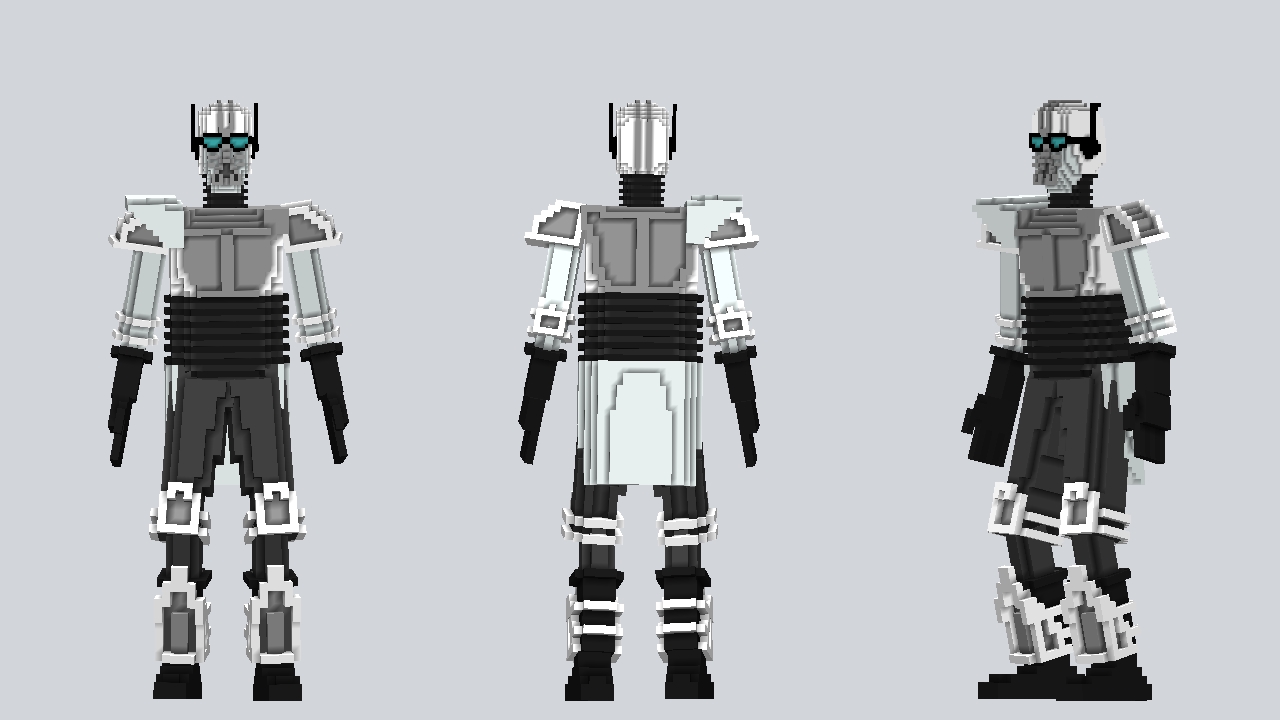 SciFi Soldier - White