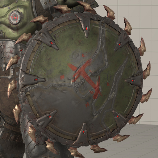 DOOM The Dark Ages Reforged Shield (Prop)