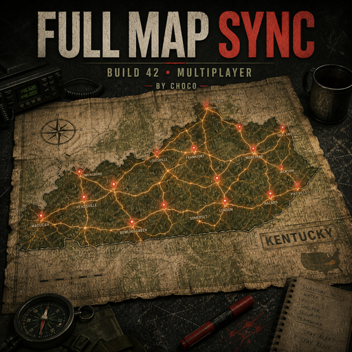 Full Map Sync B42 — by Choco – Project Zomboid Mod