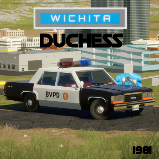 Wichita Duchess 1981 sedan Bricksville police
