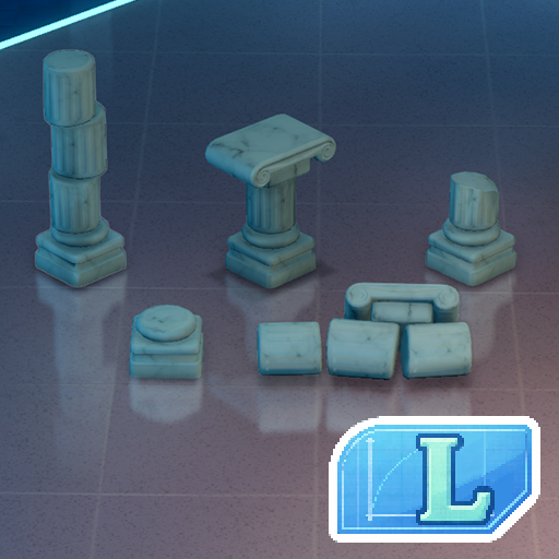 Wetlantean Antique Columns