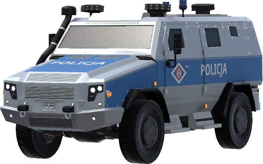 Polska Policja Woz Bojowy