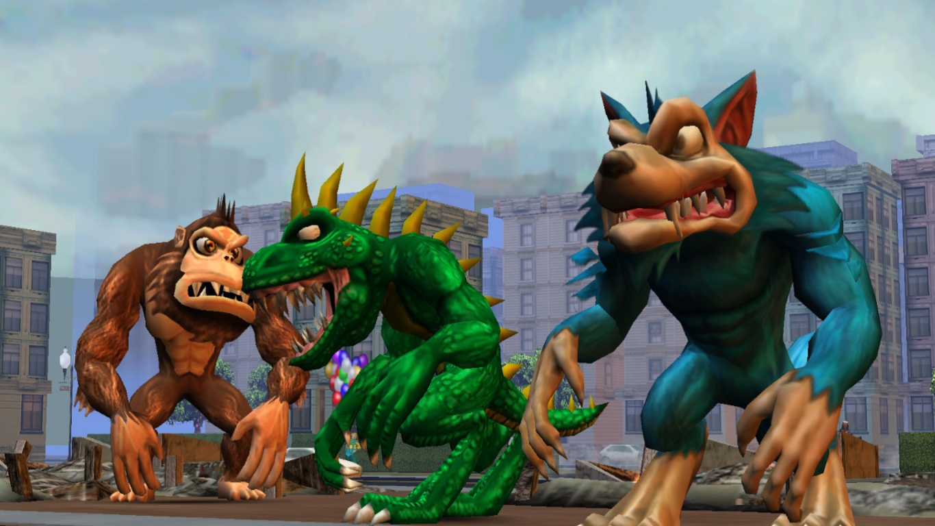 Rampage Total Destruction models