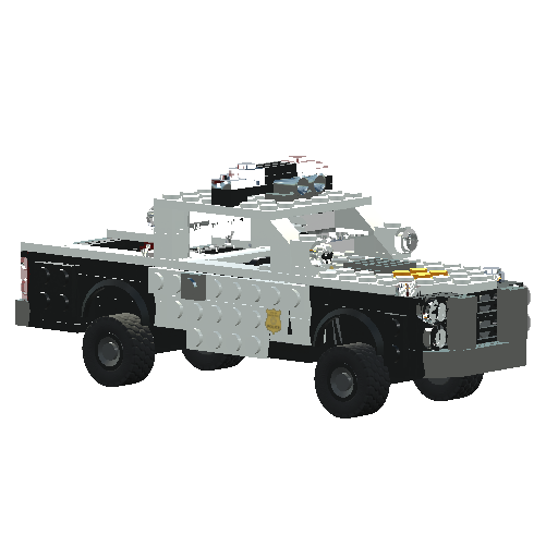 Standard Police Pick Up Truck
