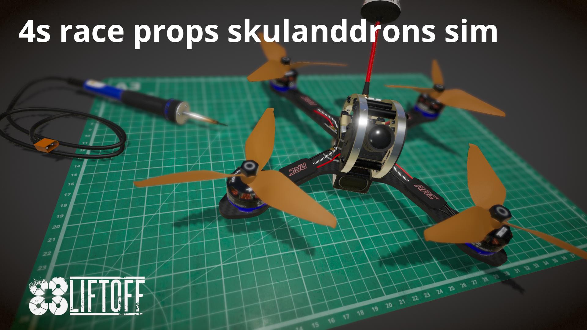 4s race props skulanddrons sim