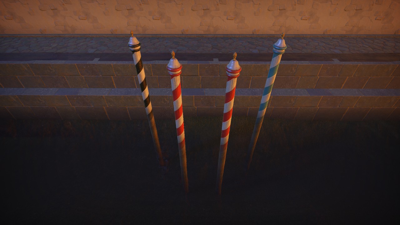 Venice Canal Pole