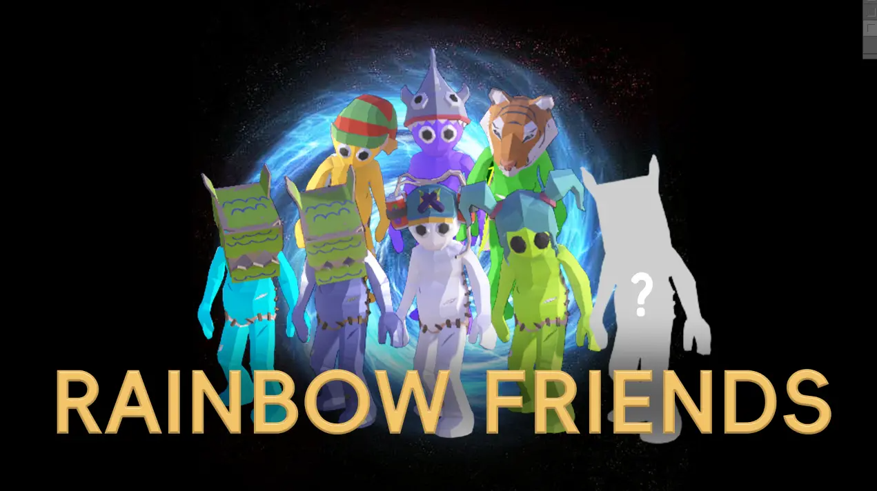 Rainbow friends parkour